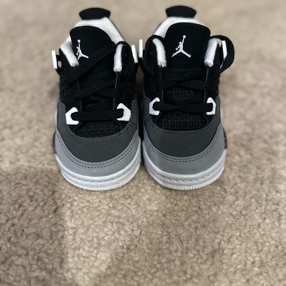 Kids Black and Gray Sneakers